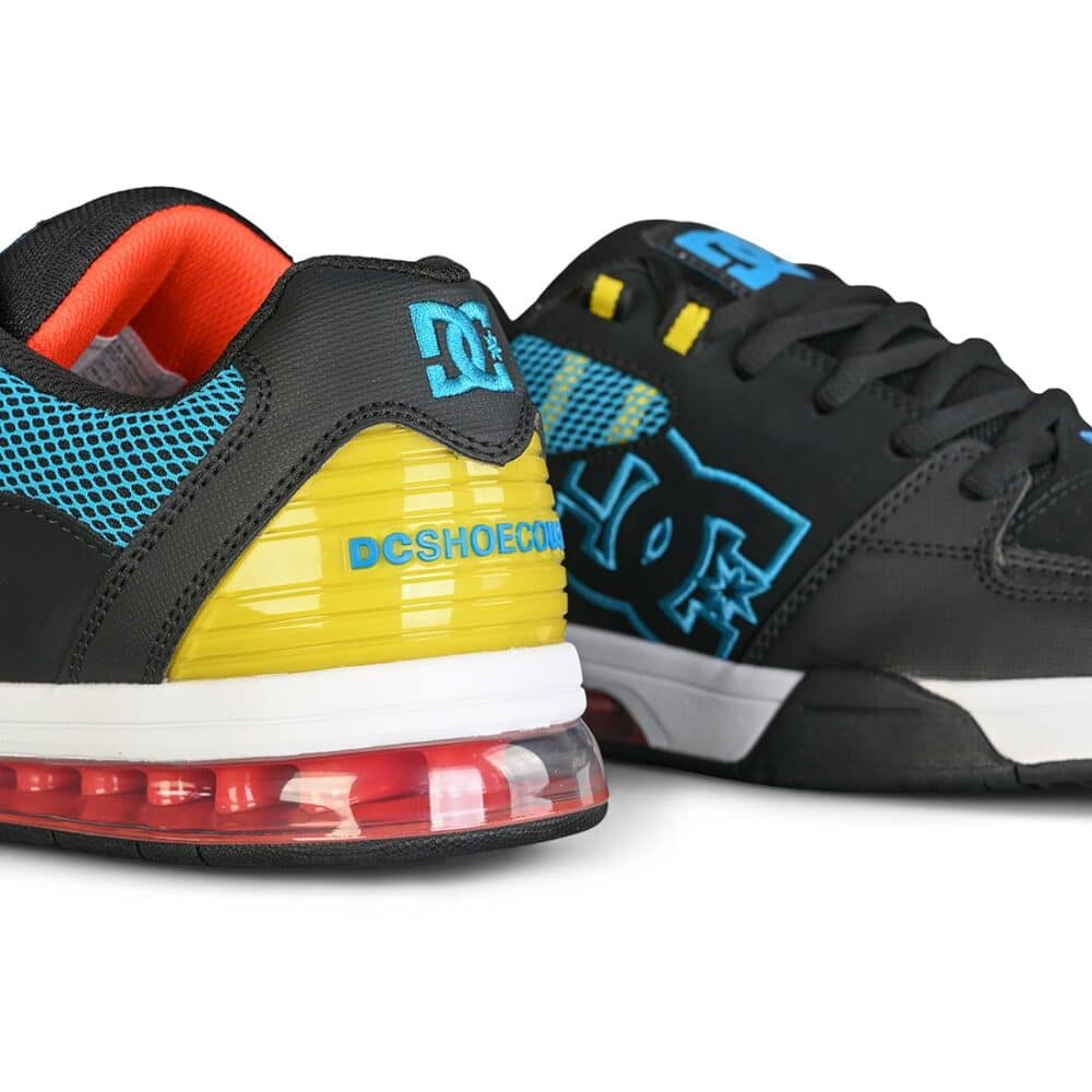 DC Versatile Skate Shoes - Shadow/Olympic Blue/Lime Green