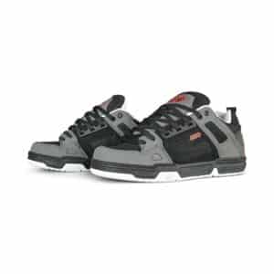 DVS Comanche Skate Shoes - Black/Charcoal/Red (HO23)