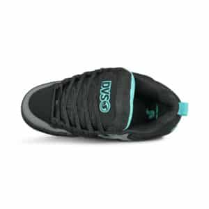 DVS Comanche Skate Shoes - Black/Turquoise/Gum