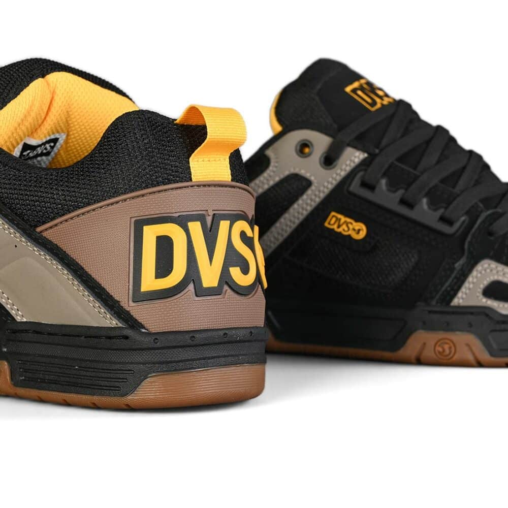 DVS Comanche Skate Shoes - Brindle/Black/Yellow