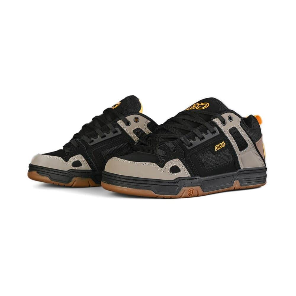 DVS Comanche Skate Shoes - Brindle/Black/Yellow