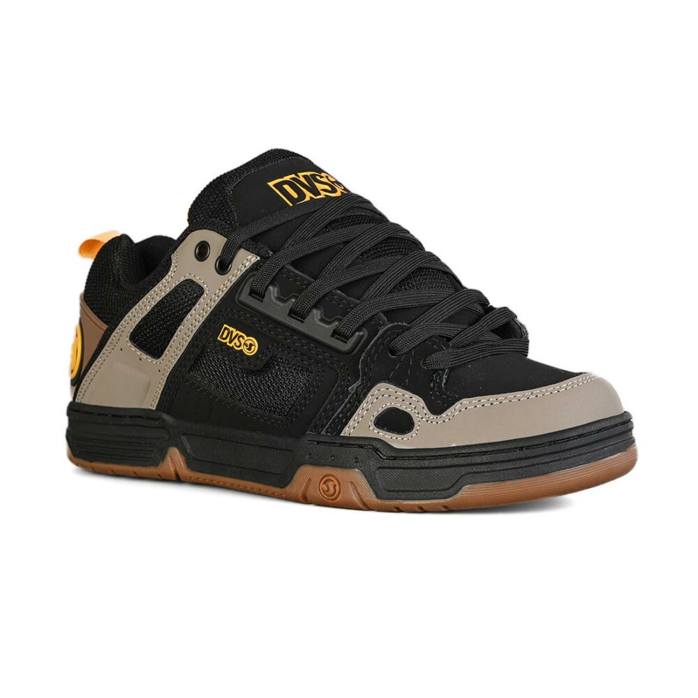 DVS Comanche Skate Shoes - Brindle/Black/Yellow