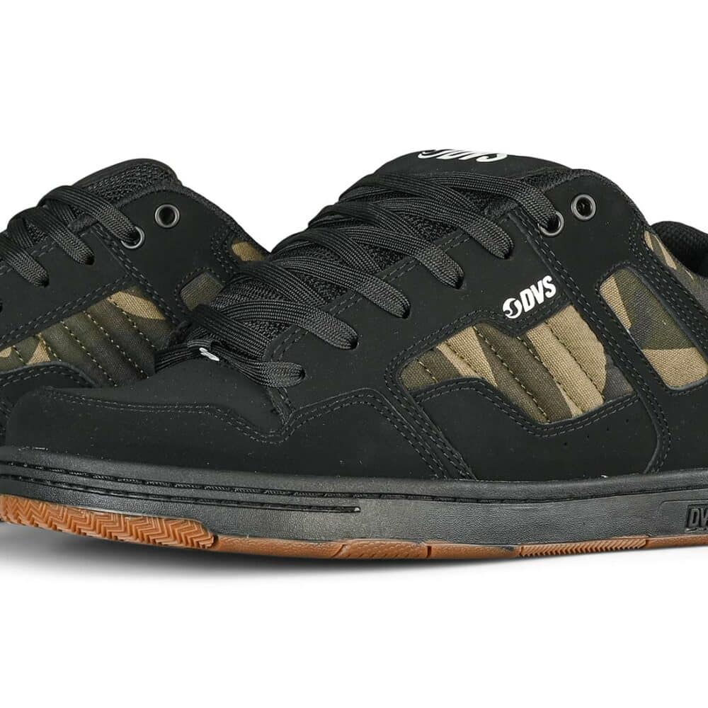 DVS Enduro 125 Skate Shoes - Black/Camo