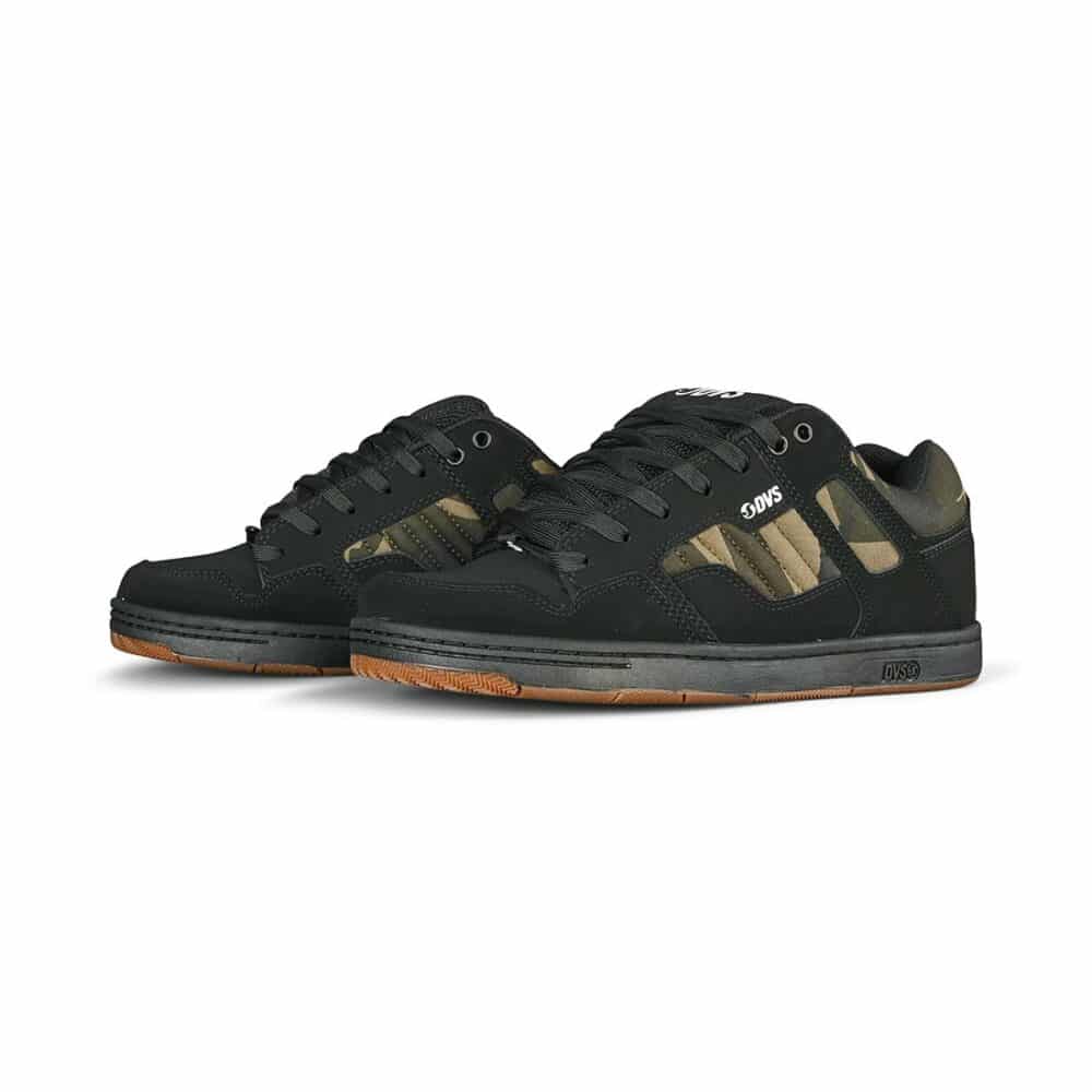DVS Enduro 125 Skate Shoes - Black/Camo