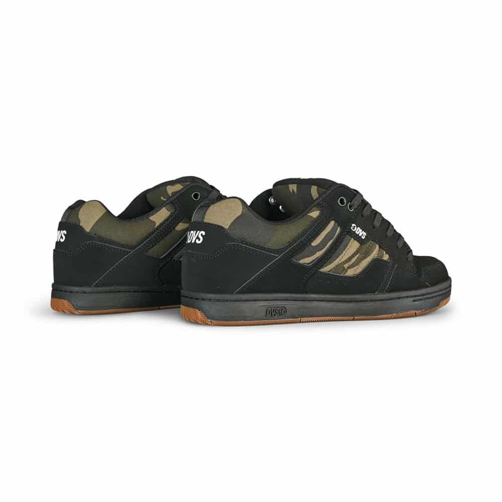 DVS Enduro 125 Skate Shoes - Black/Camo