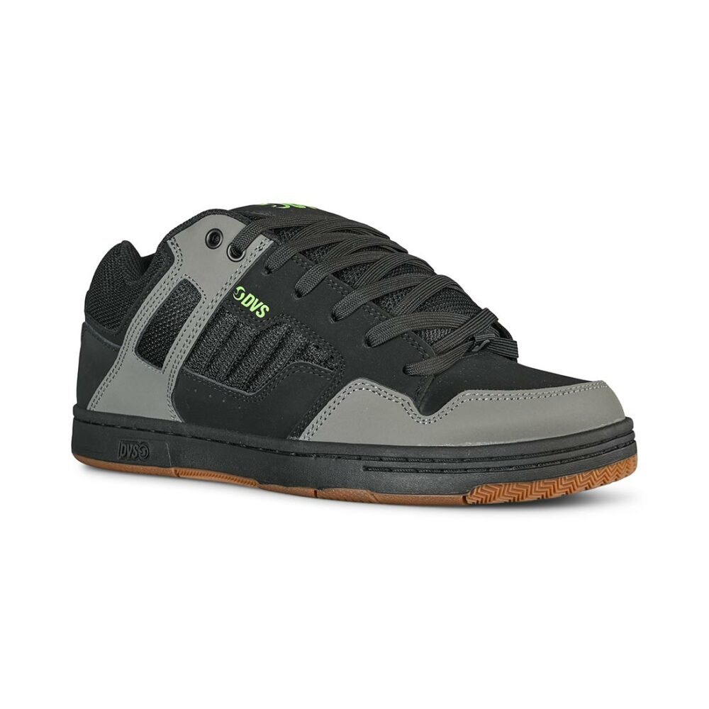 DVS Enduro 125 Skate Shoes - Charcoal/Black/Lime