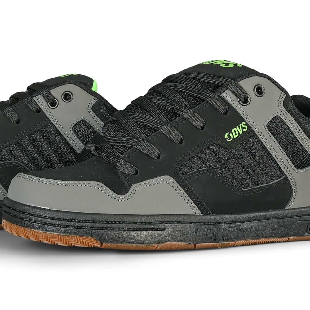 DVS Enduro 125 Skate Shoes - Charcoal/Black/Lime