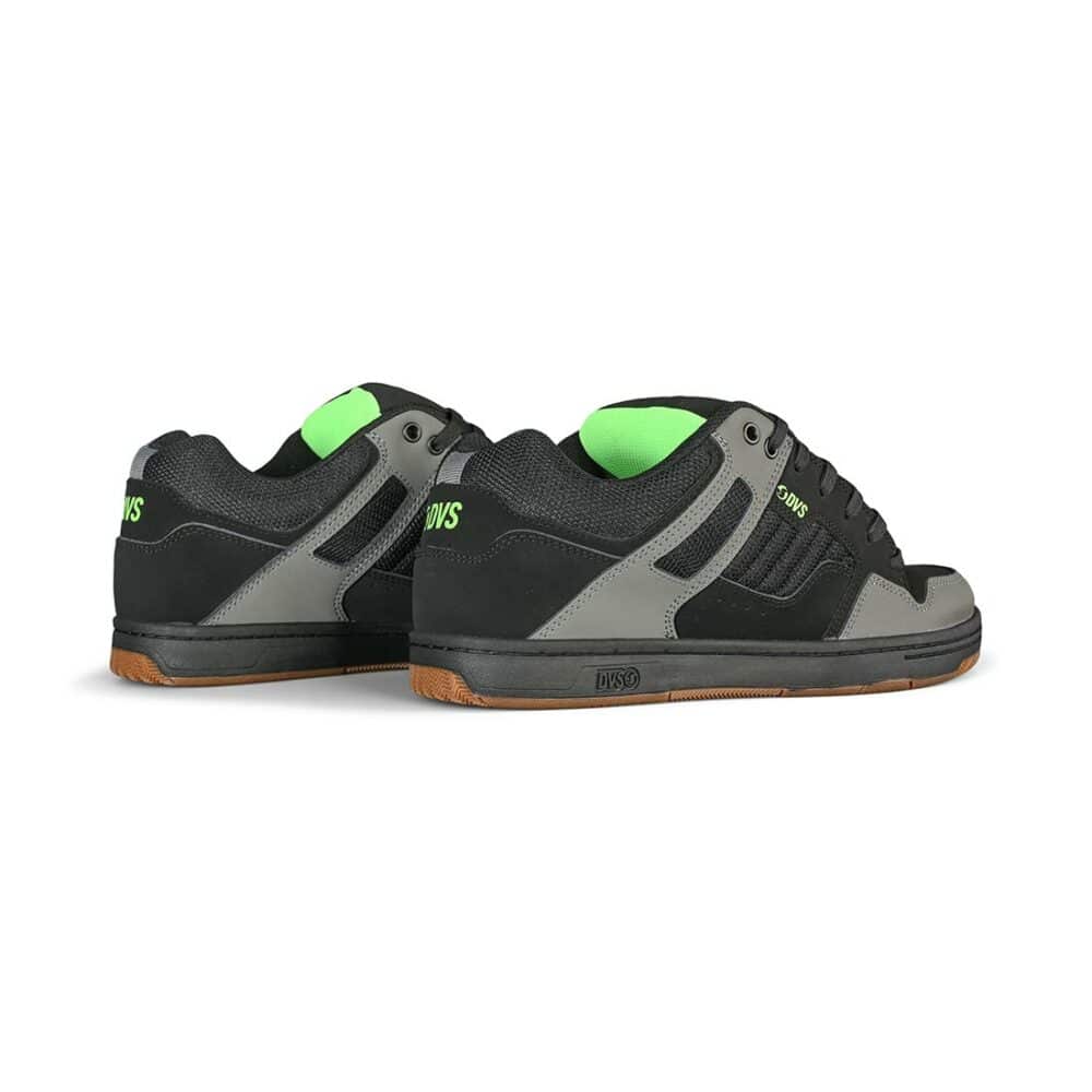 DVS Enduro 125 Skate Shoes - Charcoal/Black/Lime