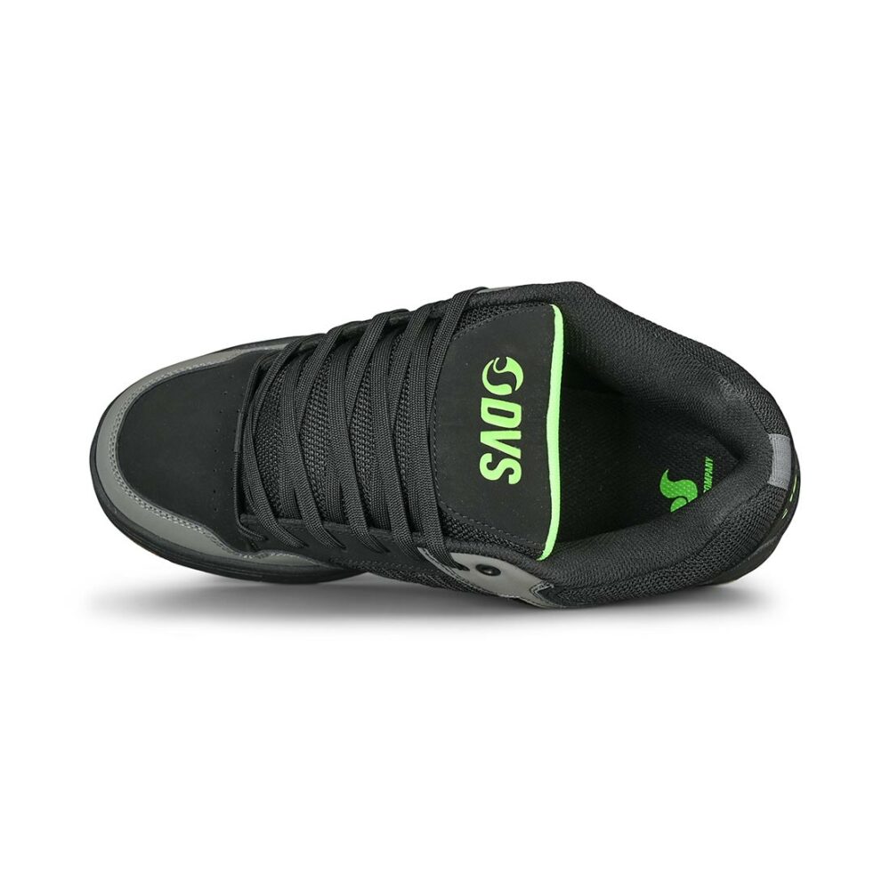 DVS Enduro 125 Skate Shoes - Charcoal/Black/Lime