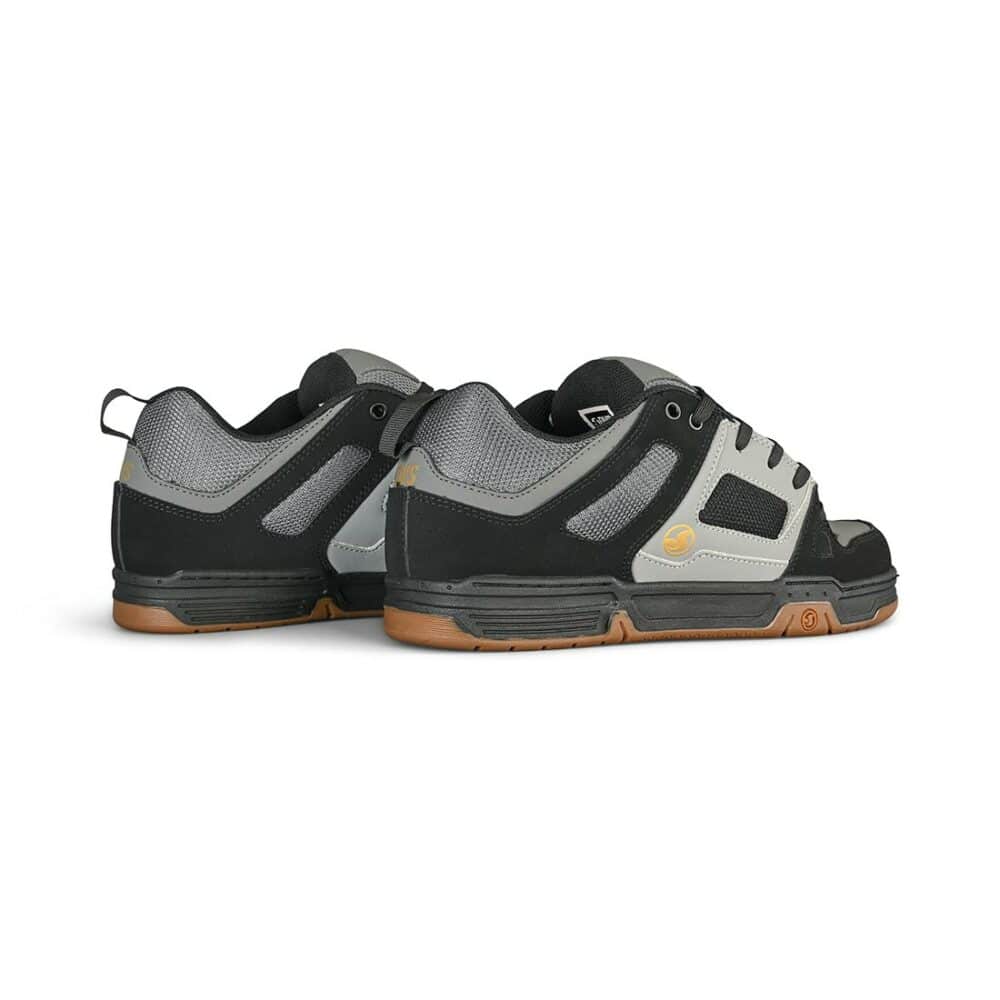 DVS Gambol Skate Shoes - Black/Charcoal/Gold