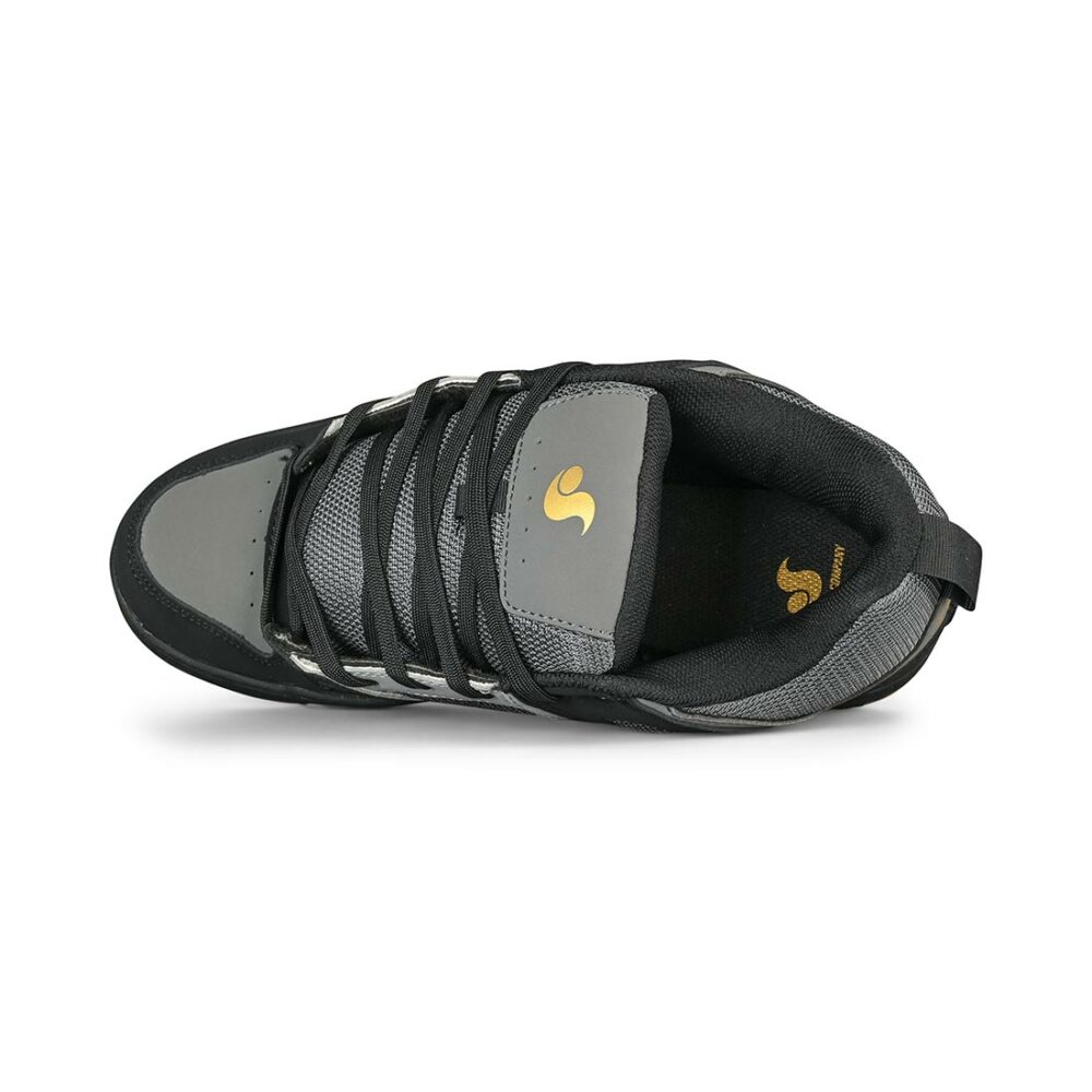 DVS Gambol Skate Shoes - Black/Charcoal/Gold