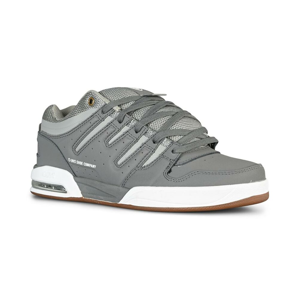 DVS Tycho Skate Shoes - Charcoal/Grey/White