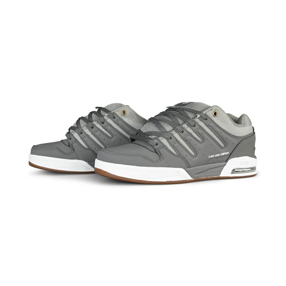 DVS Tycho Skate Shoes - Charcoal/Grey/White