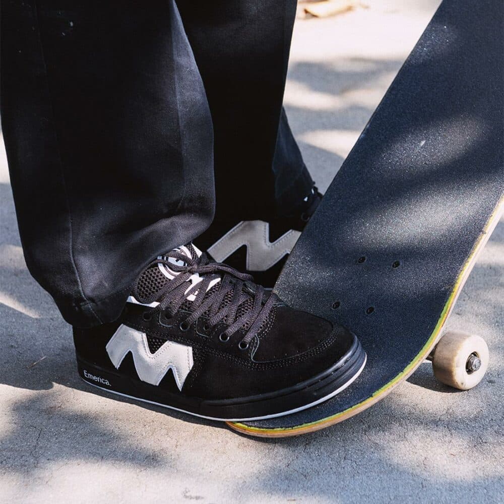 Emerica OG-1 Skate Shoes - Black/White