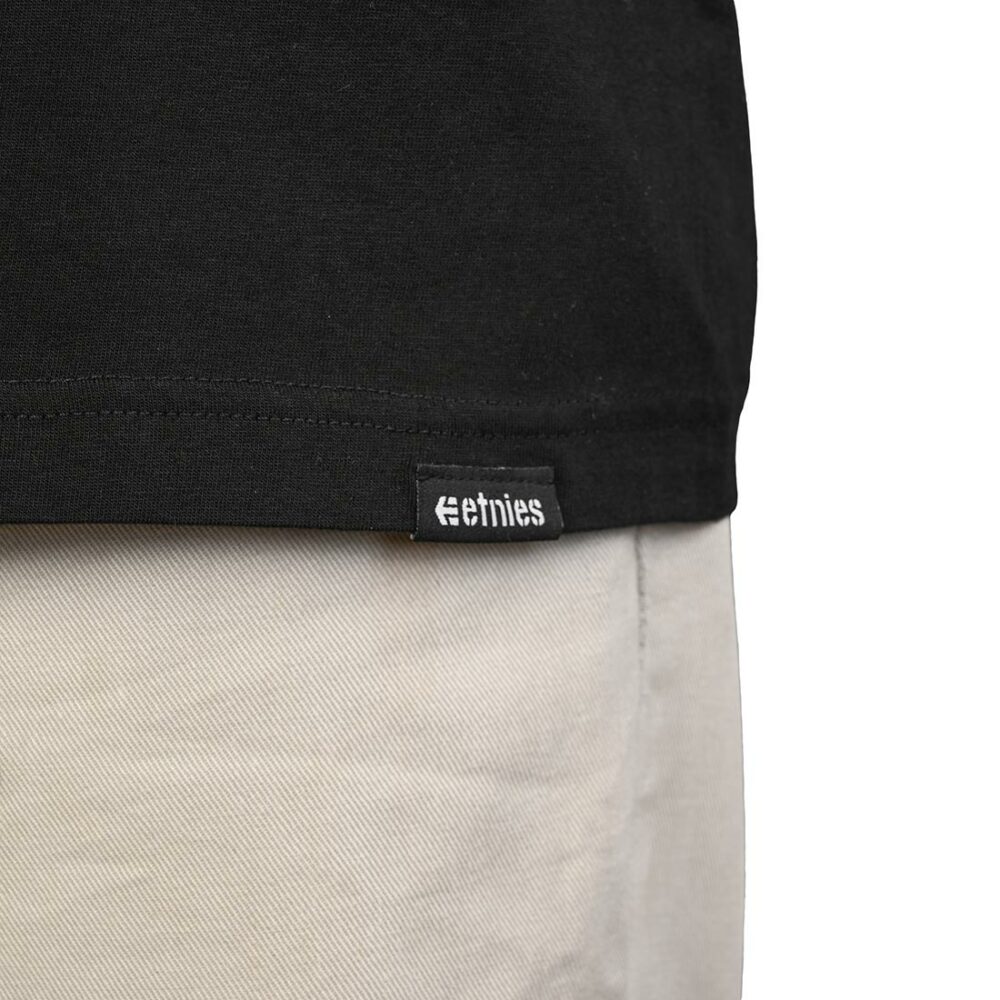 Etnies Corp Combo S/S T-Shirt - Black/Brown