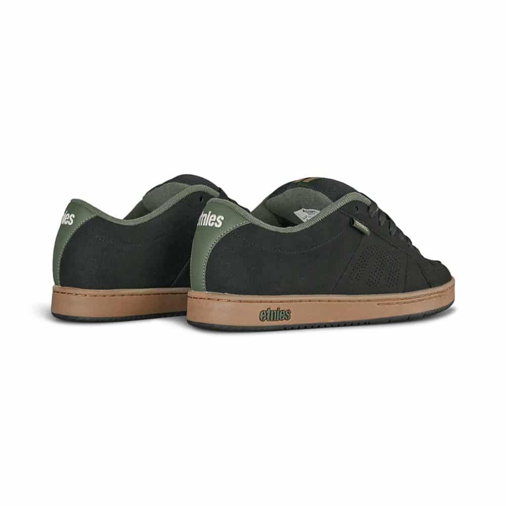 Etnies Kingpin Skate Shoes - Black/Green/Gum