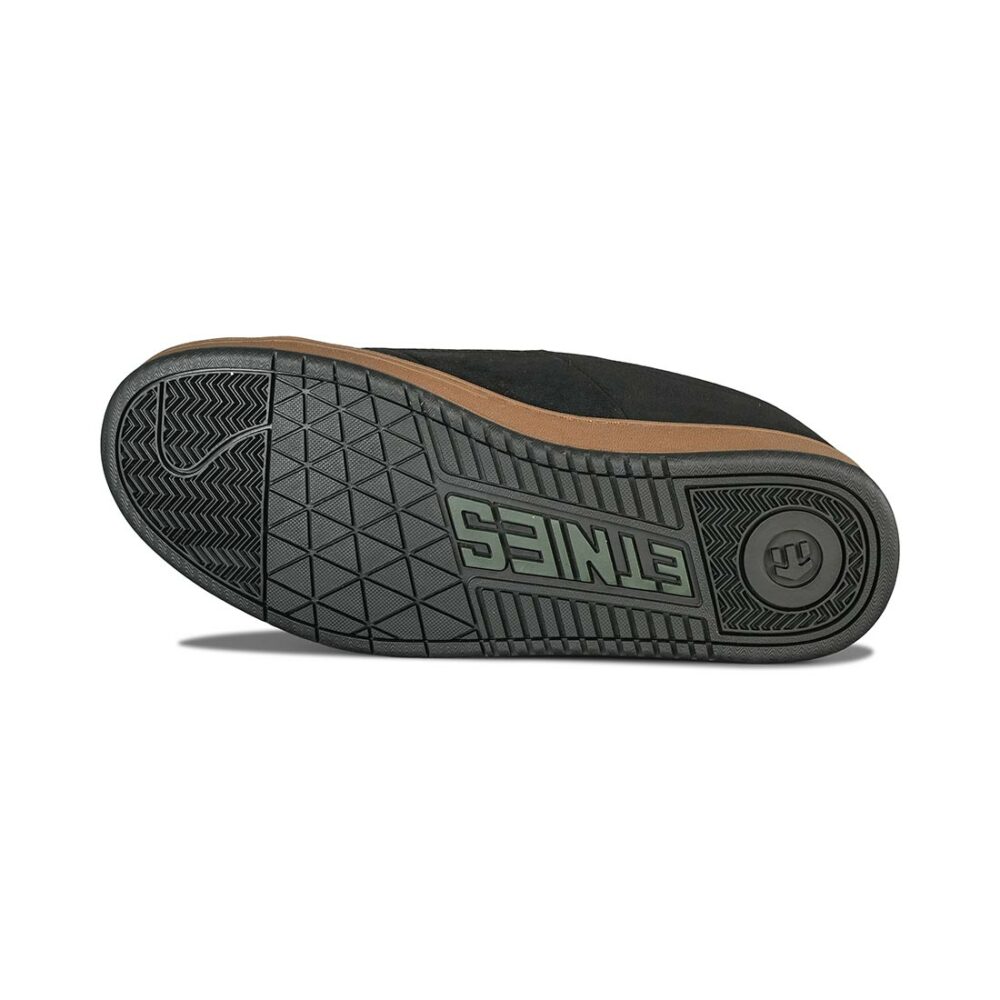 Etnies Kingpin Skate Shoes - Black/Green/Gum