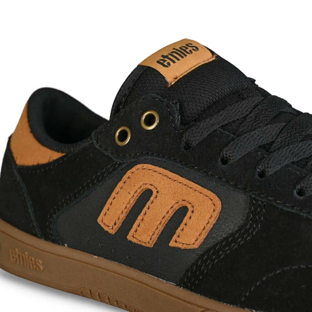 Etnies Windrow Skate Shoes - Black/Gum