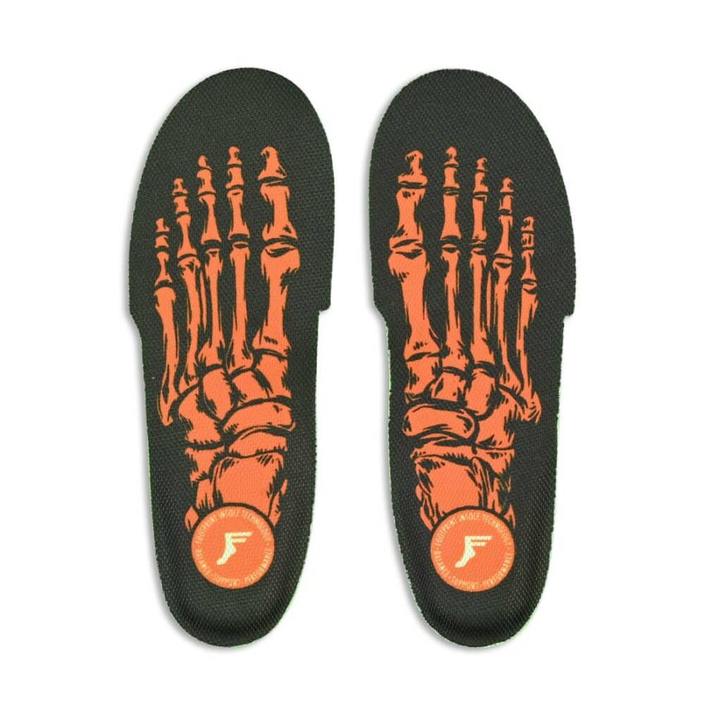 Footprint Gamechanger Orthotic Insoles - Skeleton Gold