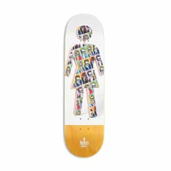 Girl Bannerot Modernica OG Skateboard Deck - Yellow