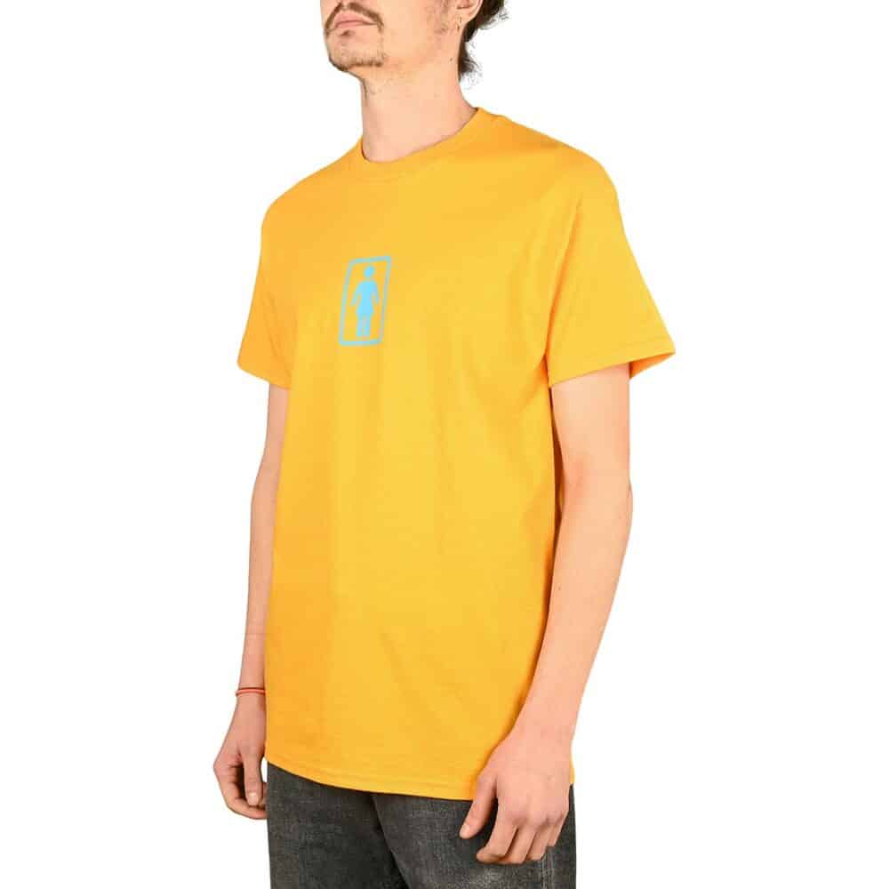 Girl Skateboards Boxed OG S/S T-Shirt - Golden Yellow