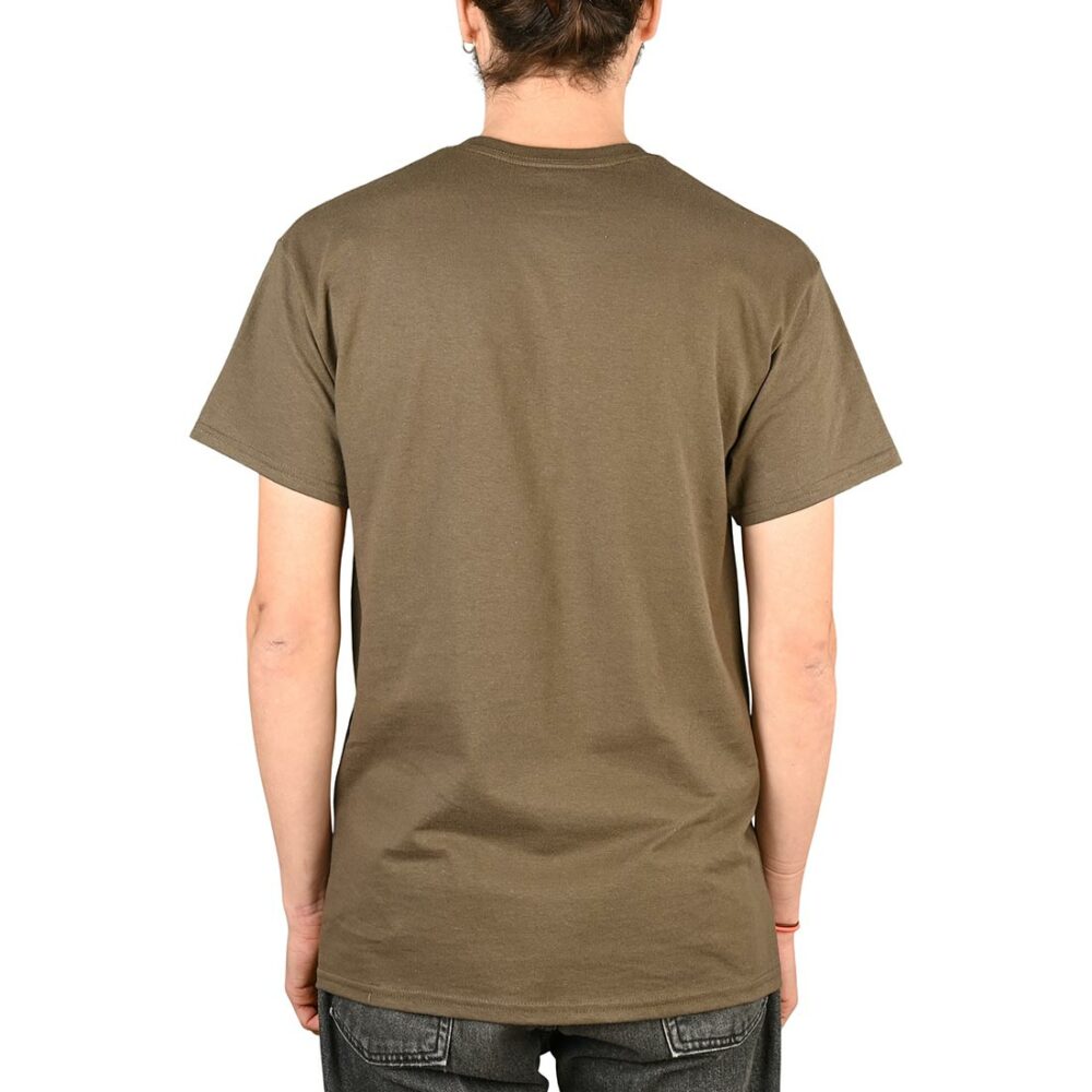 Girl Skateboards Swirl OG S/S T-Shirt - Olive