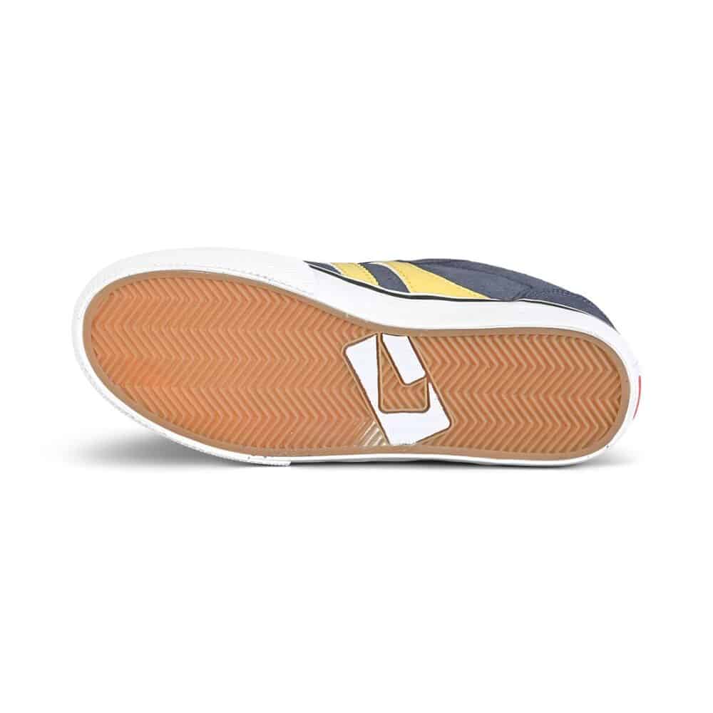 Globe Encore 2 Skate Shoes - Navy/Pale Yellow