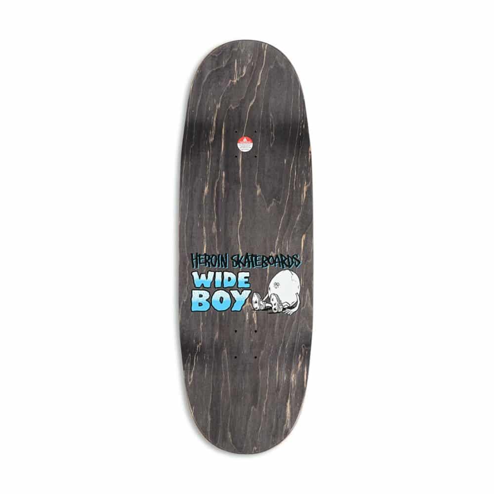 Heroin Skateboards Wide Boy Egg 10.75" Deck