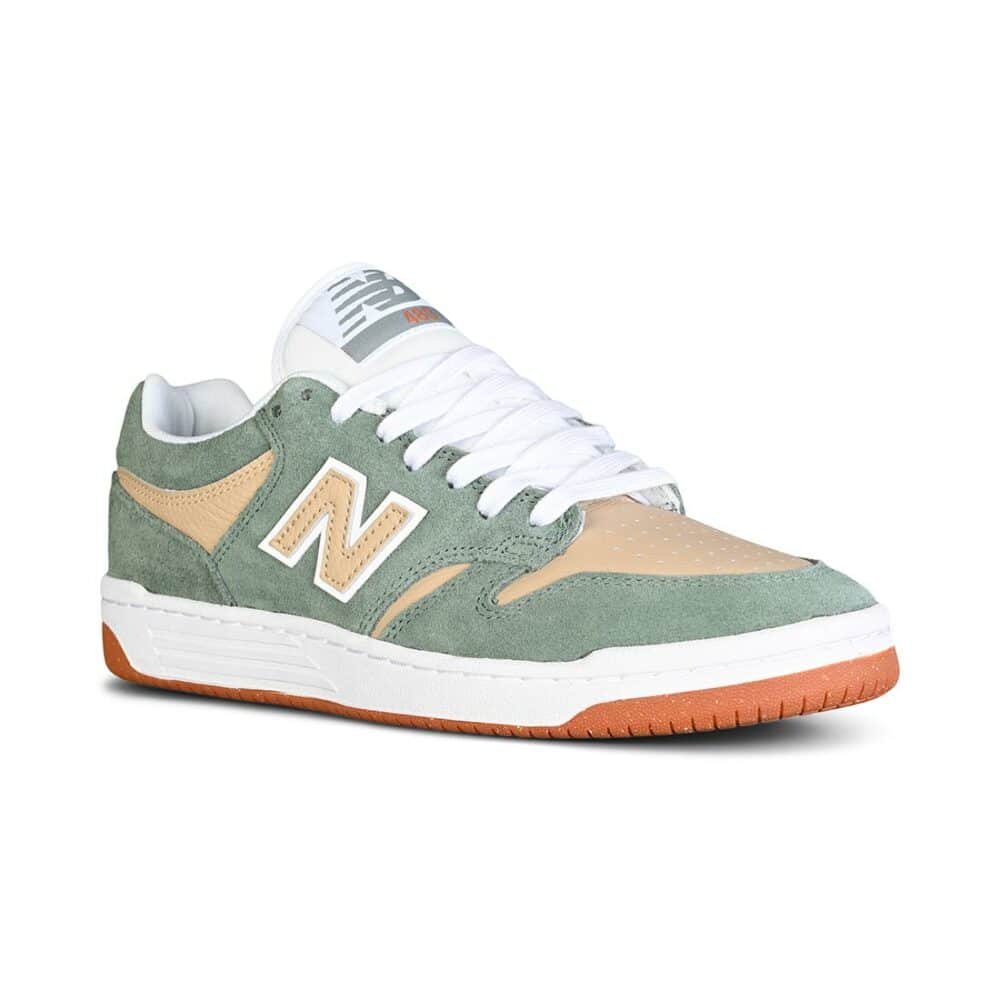 New Balance Numeric 480 Skate Shoes - Juniper/White