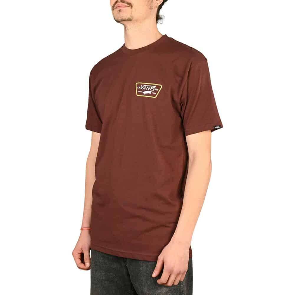 Vans Full Patch Back S/S T-Shirt - Bitter Chocolate