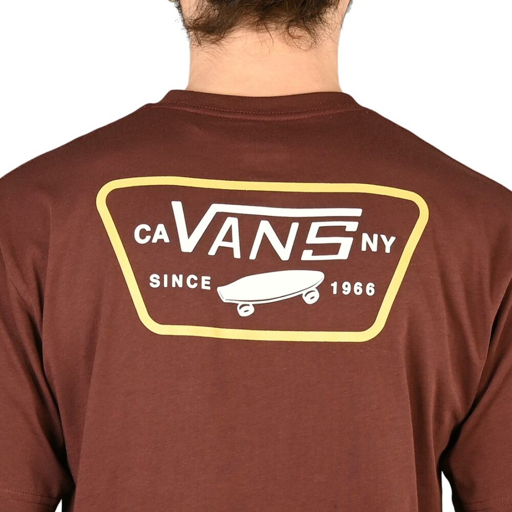 Vans Full Patch Back S/S T-Shirt - Bitter Chocolate