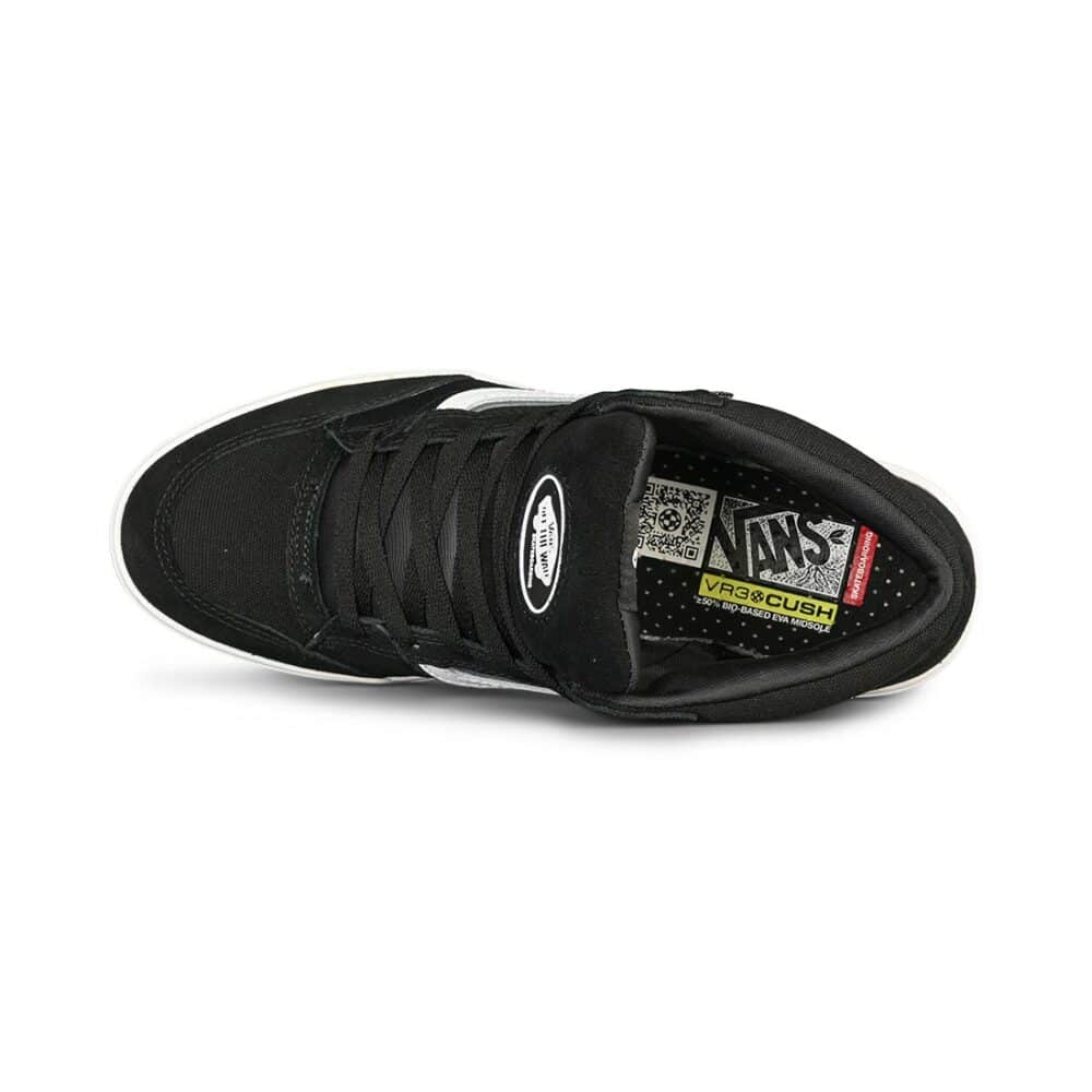 Vans Zahba Mid Skate Shoes - Black/White