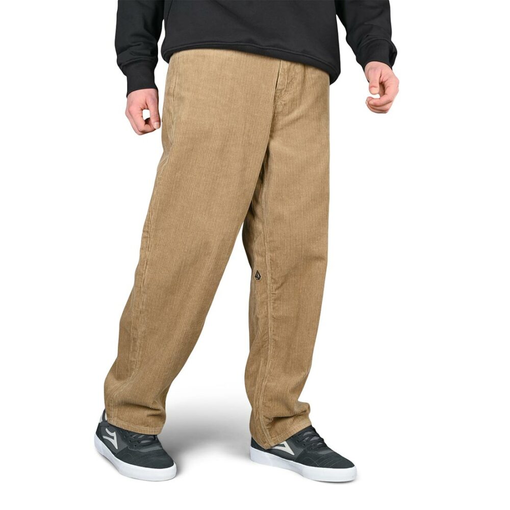 Volcom Billow Tapered Corduroy Pants - Khaki