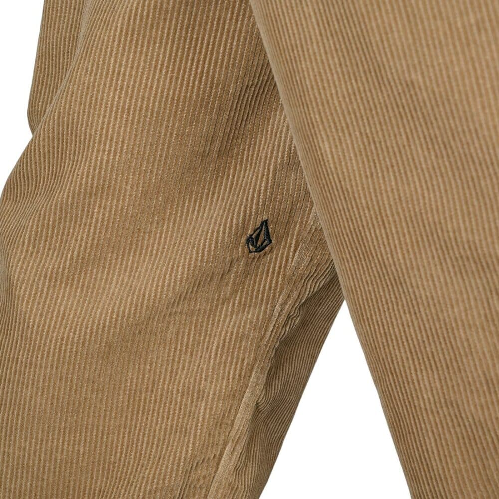 Volcom Billow Tapered Corduroy Pants - Khaki