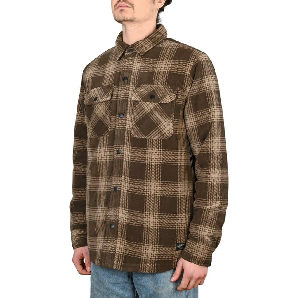 Volcom Bowered Fleece L/S Overshirt - Wren