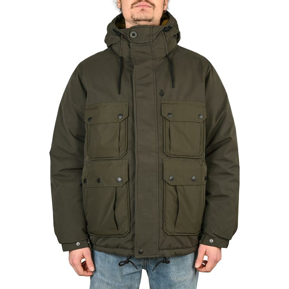 Volcom Dodstone 5K Jacket - Rinsed Black