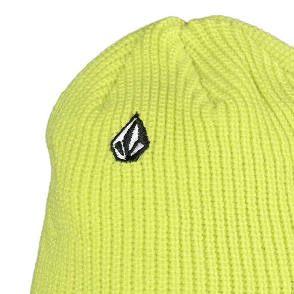 Volcom Full Stone Cuff Beanie Hat - Lime