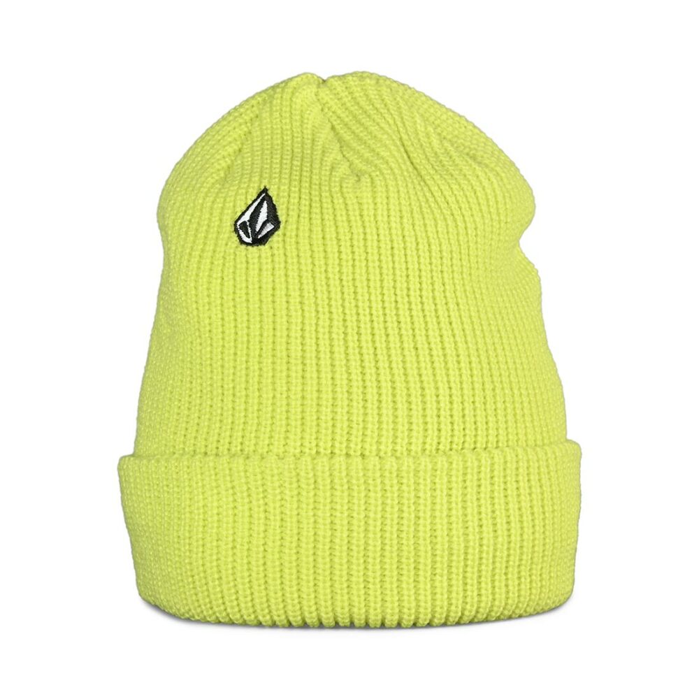 Volcom Full Stone Cuff Beanie Hat - Lime