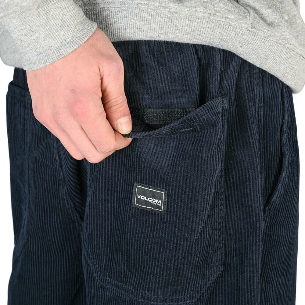 Volcom Outer Spaced Relaxed Cord Pants - Dark Navy