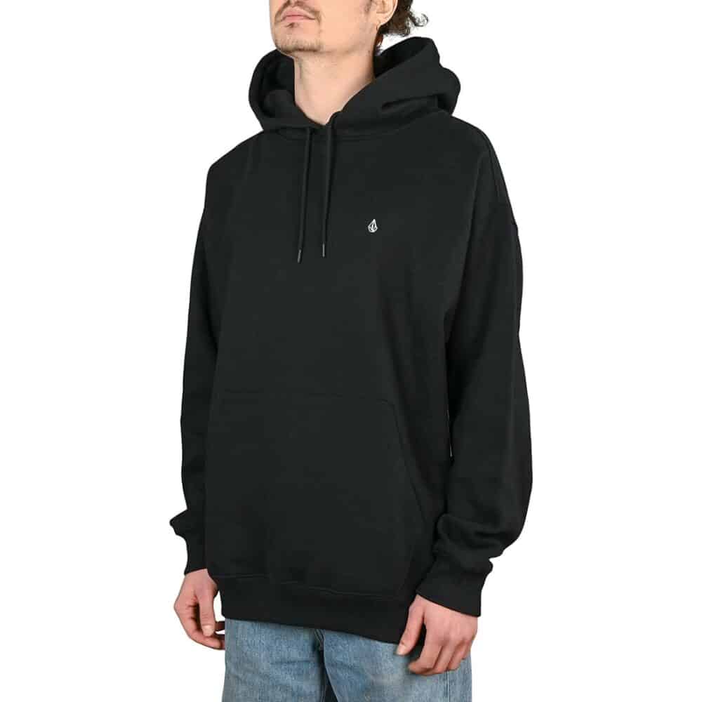 Volcom Single Stone Pullover Hoodie - Black