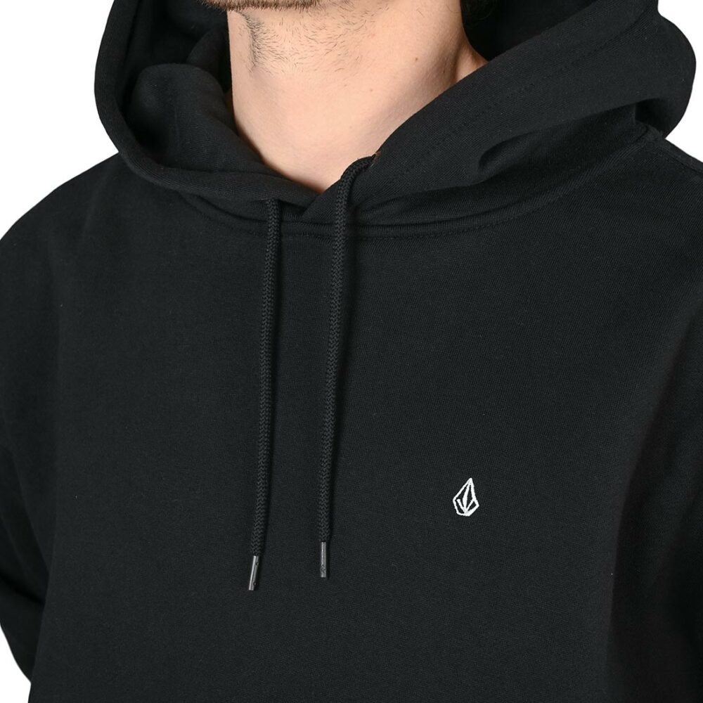 Volcom Single Stone Pullover Hoodie - Black