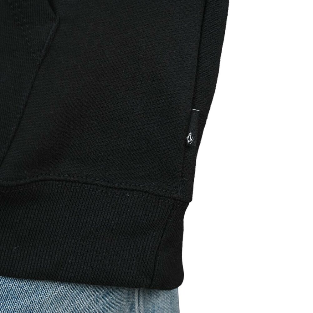 Volcom Single Stone Pullover Hoodie - Black