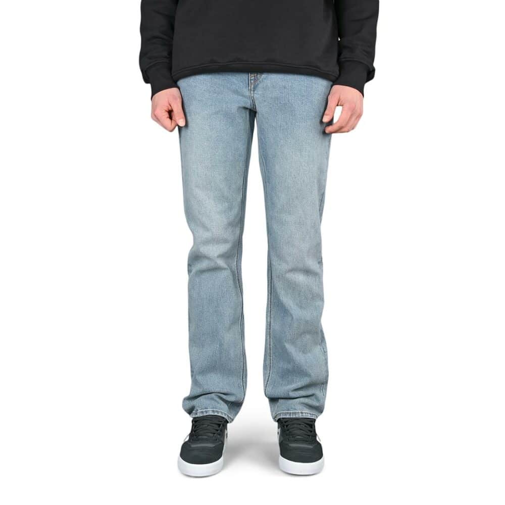 Volcom Solver Straight Fit Jeans - Old Town Indigo