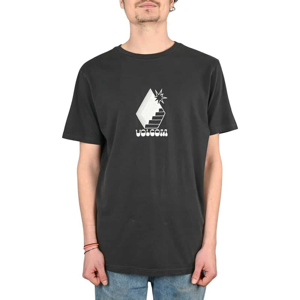 Volcom Stairway S/S T-Shirt - Stealth