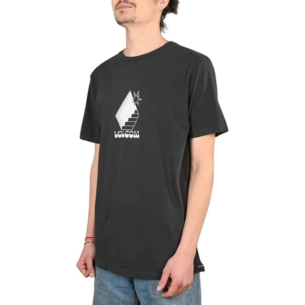 Volcom Stairway S/S T-Shirt - Stealth