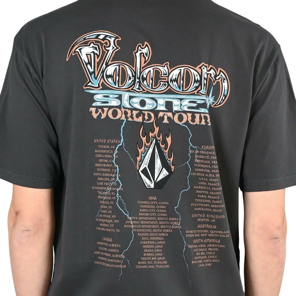 Volcom Stone Ghost S/S T-Shirt - Stealth