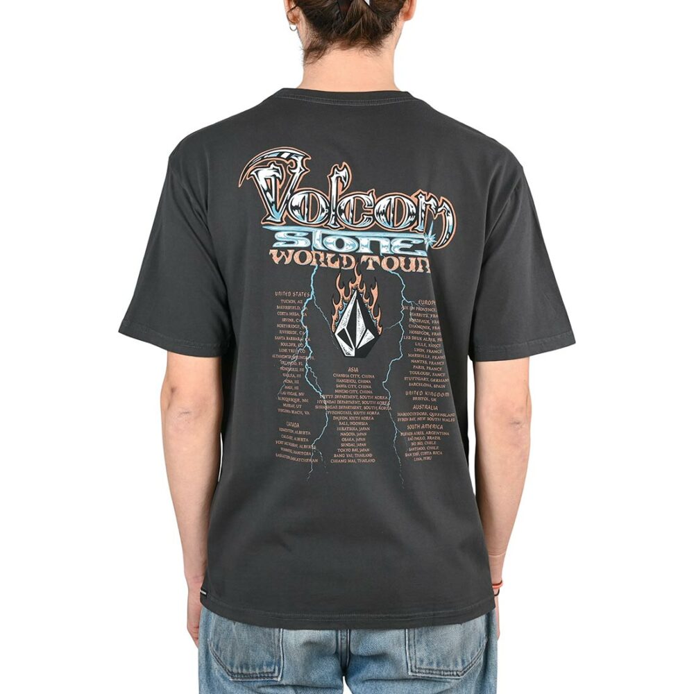 Volcom Stone Ghost S/S T-Shirt - Stealth