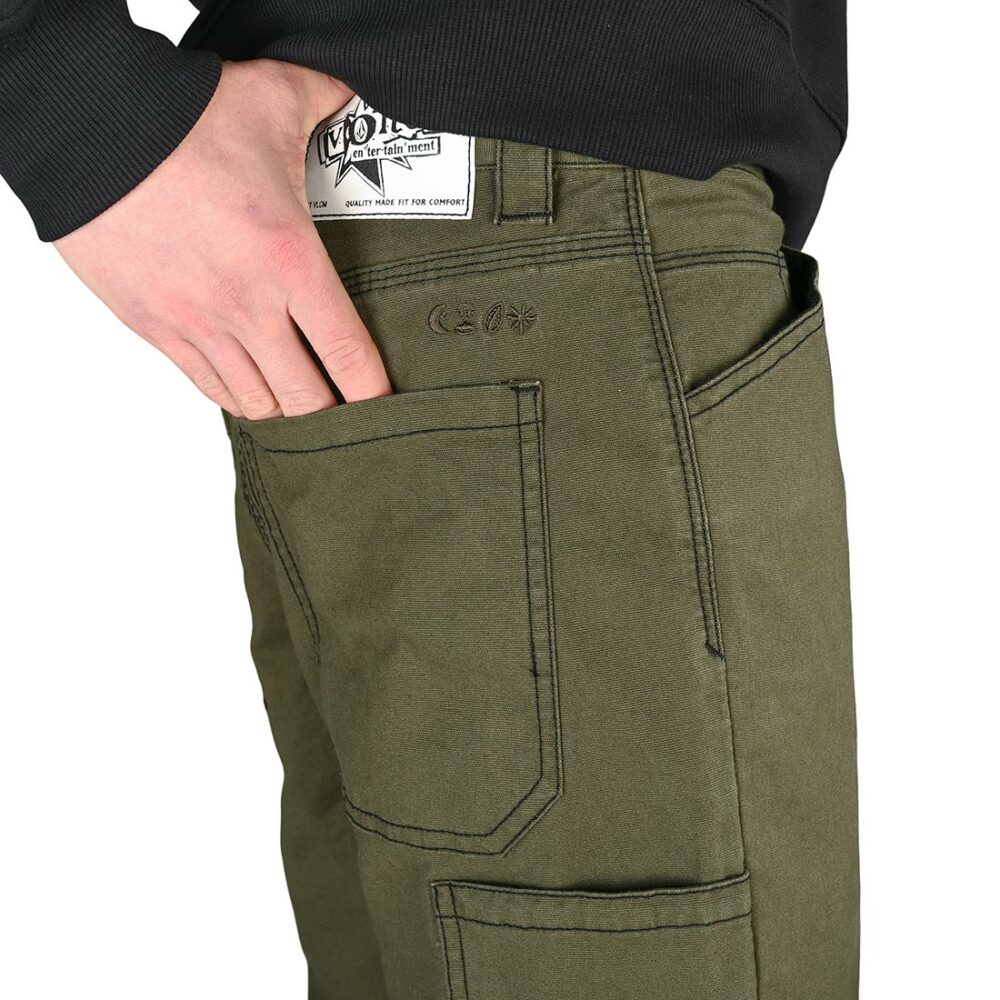 Volcom V Ent Fat Tony Kraftsman Pants - Squadron Green