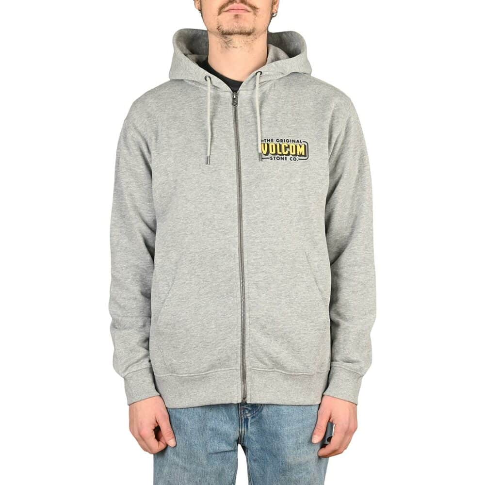 Volcom Watanite Zip Hoodie - Heather Grey