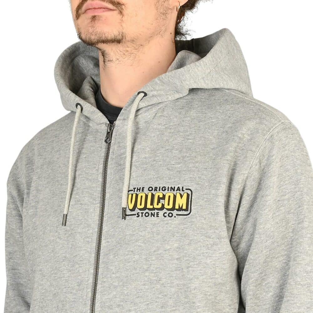 Volcom Watanite Zip Hoodie - Heather Grey